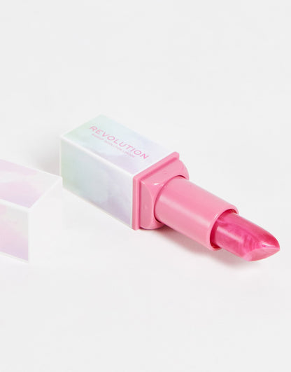 Revolution Candy haze tinted lipbalm|Shade Allure pink