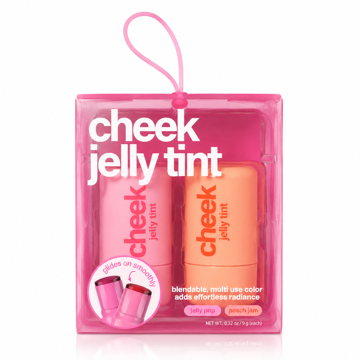 Lip and Cheek Jelly tint duo gift pack