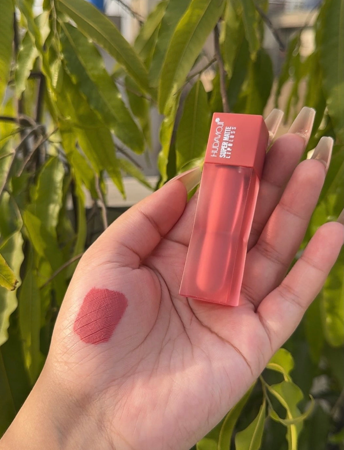 Hudamoji super matte lipgloss|Shade 02
