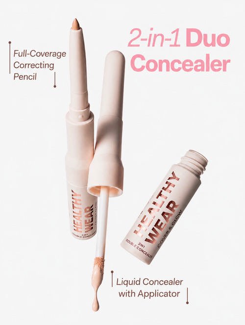 2 in 1 liquid Concealer & concealer stick