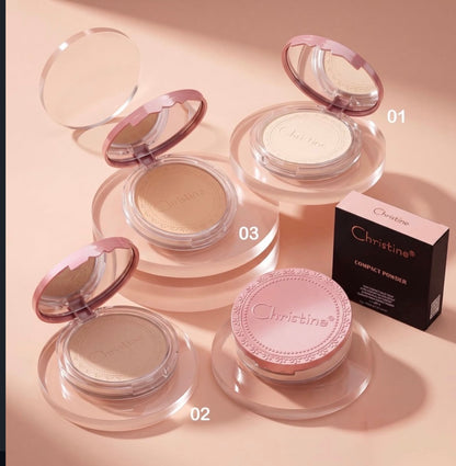 Christine Compact powder with box|Shade 01
