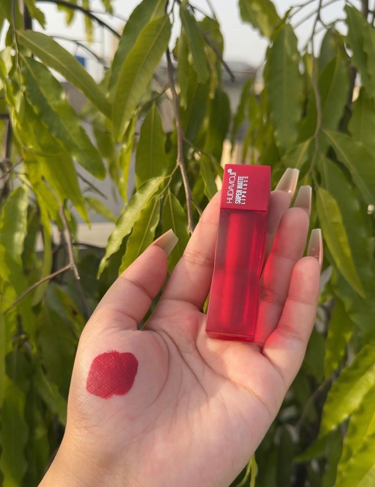 Hudamoji super matte lipgloss|Shade 04