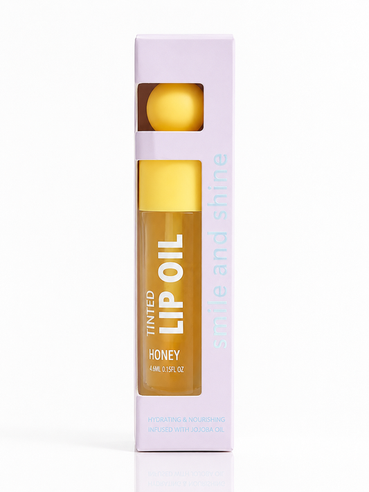 Smile amd Shine tinted lipoil|Honey flavoured